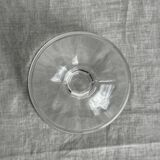 Set of 10 small vintage glass ice cream bowls.