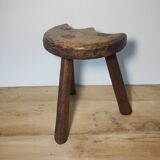 Brutalist tripod stool