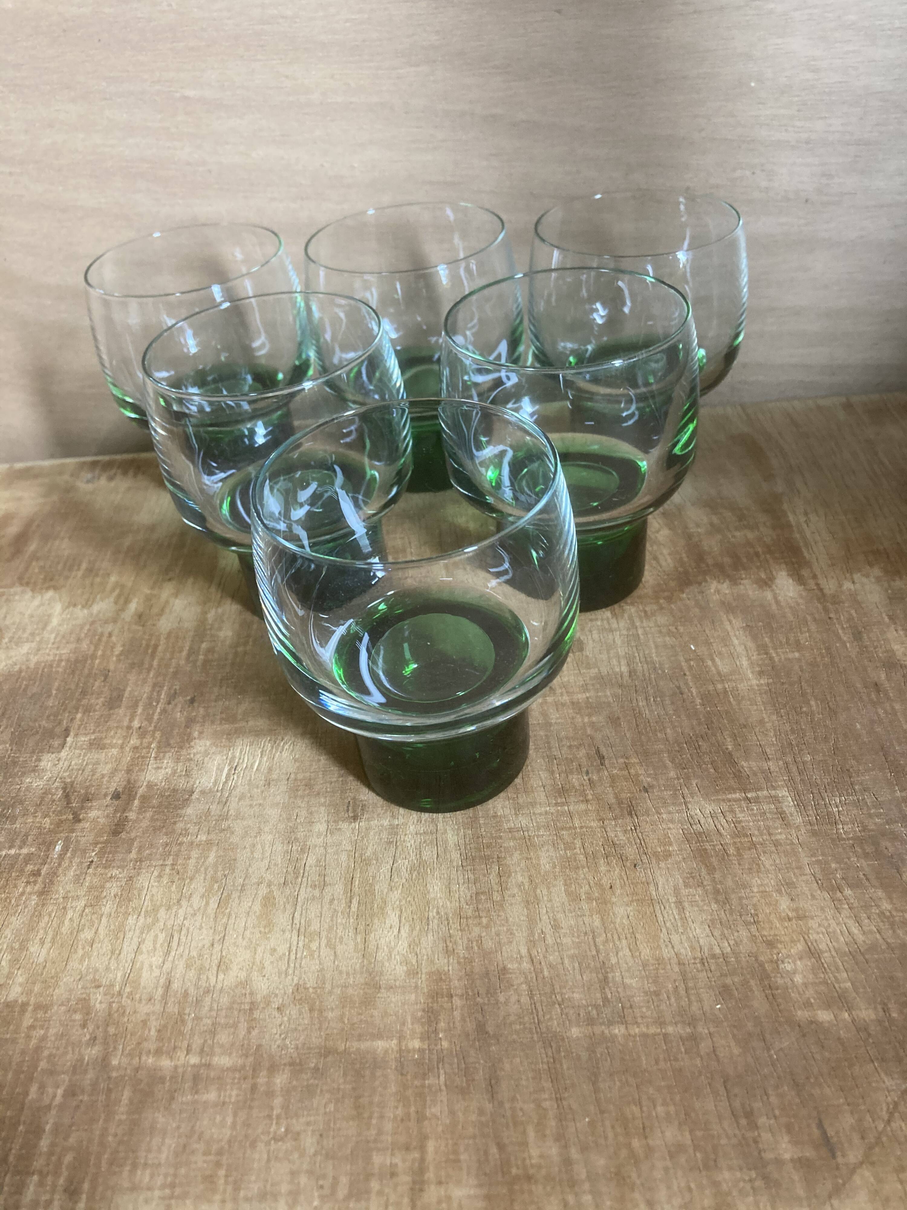 6 Luminarc glasses
