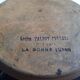 Glazed stoneware bowl stamped Lucien Talbot-Foucher, La Borne (Cher)