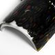 Pair of large 1980s Italian table lamps made of colorful multi-layer Murano