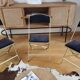 Lot de 3 chaises pliantes Chaisor en velours
