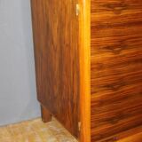 Art Deco period chest of drawers in walnut around 1930