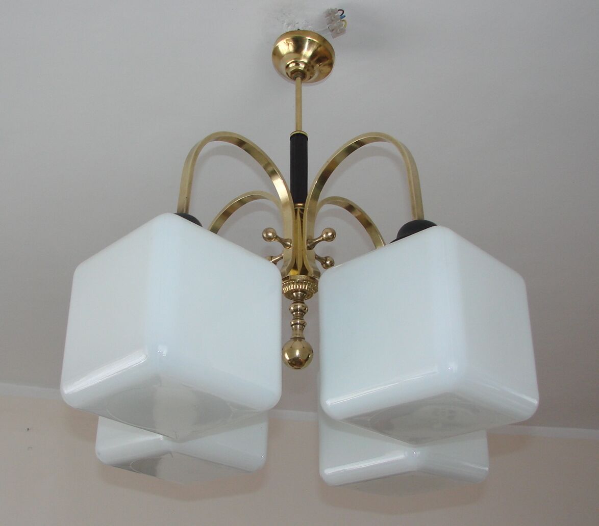 Chandelier Art deco, 1930s