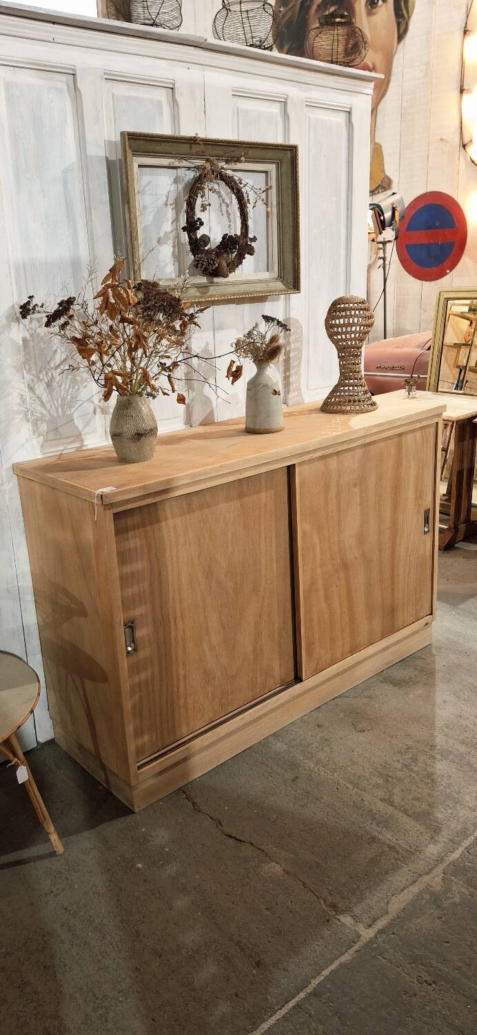 Meuble de métier à portes coulissantes