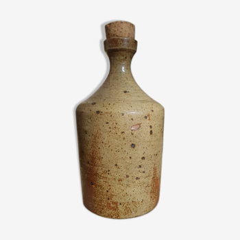 Pyrite sandstone bottle