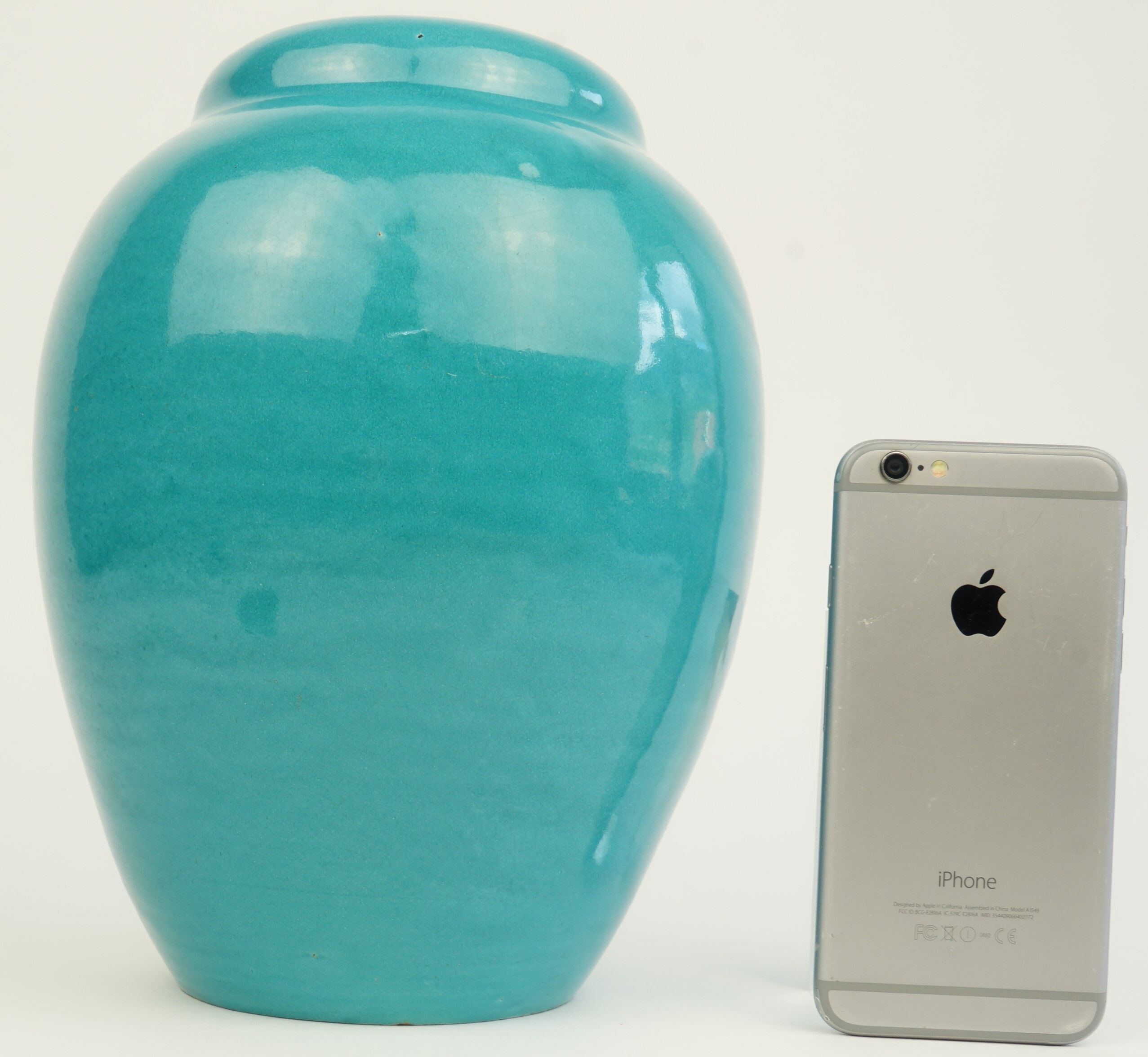 Vase céramique émaillée Primavera art deco