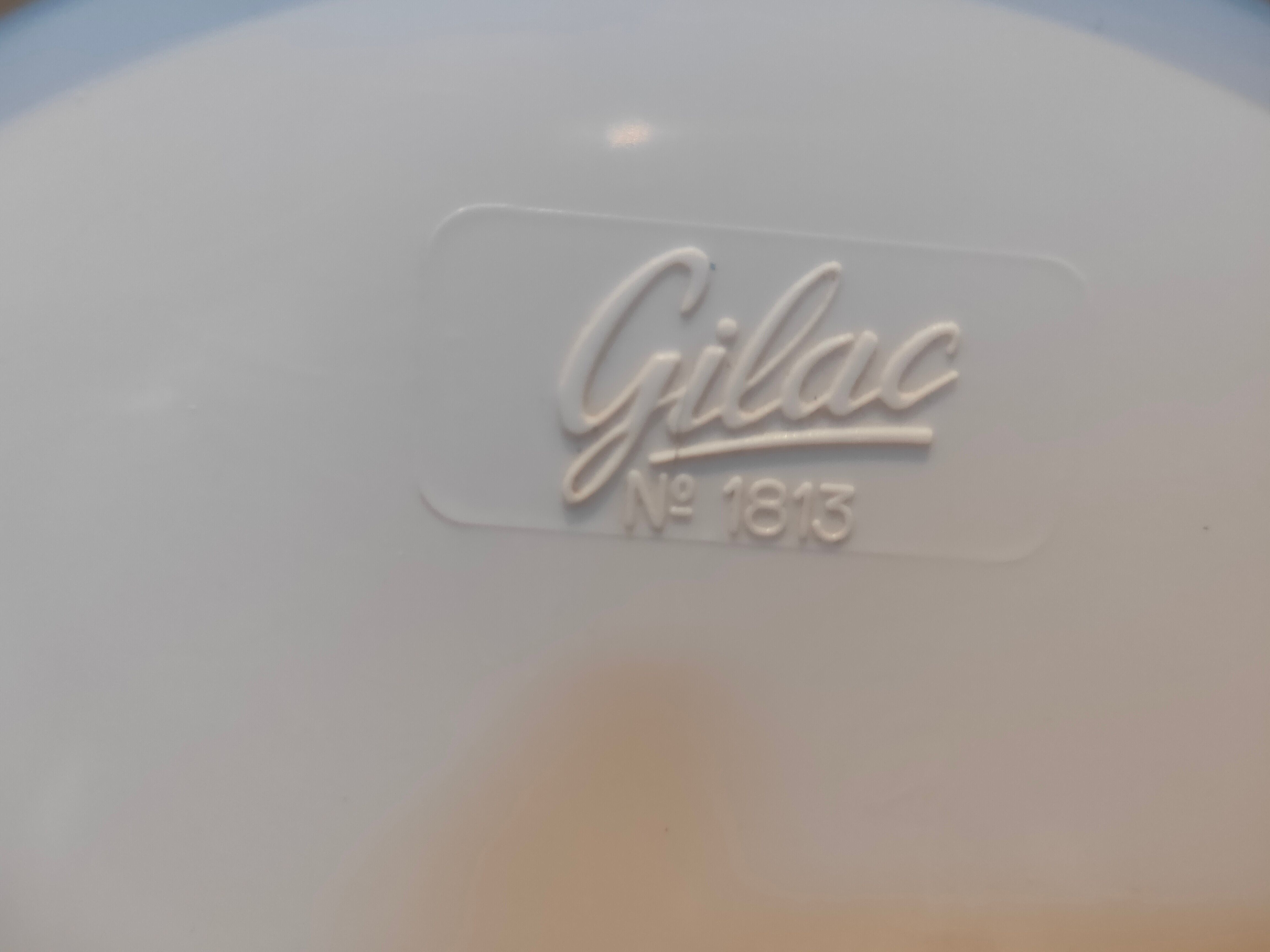 Round plastic mirror Gilac prisunic
