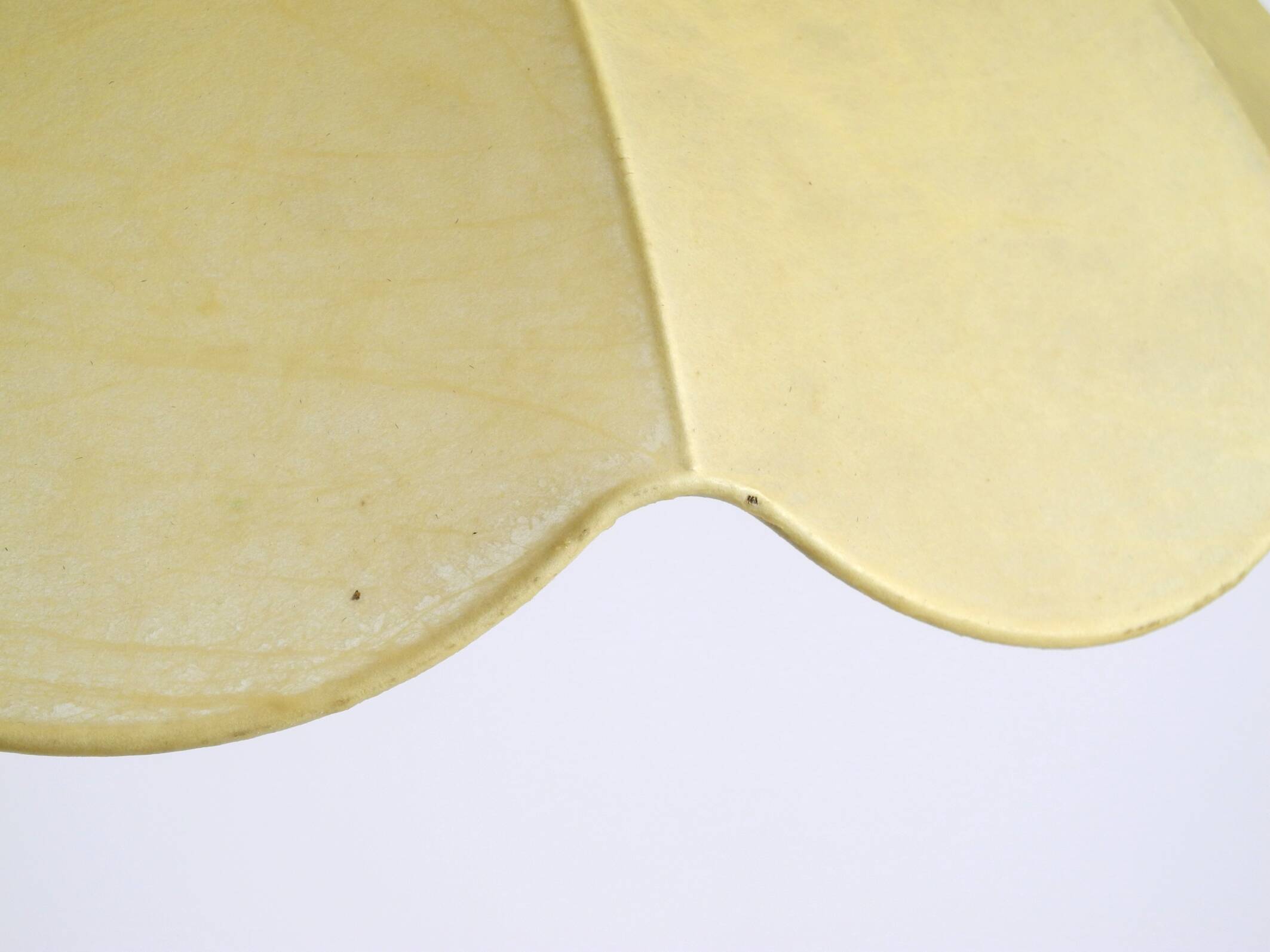 60er XL Cocoon pendant lamp in very good original vintage condition