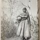 Photographie originale de Suraj N. Sharma : jeune femme et amphore
