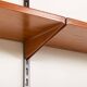 Kai Kristiansen shelving unit with a desk for FM Mobler, 1960s