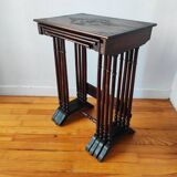 Old high nesting tables