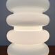 Space age glass table lamp from the mid-century by Carlo Nason for JBS, 1960s.