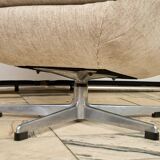 Ushak swivel chair by up zavody 1960s czechoslovakia