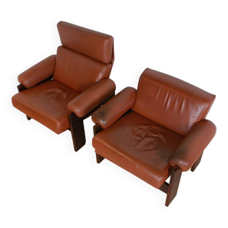 set armchairs M. Visser Spectrum SZ73, SZ74