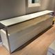 Ligne Roset DEDICATO Buffet – Didier Gomez – Glossy white and polished aluminium