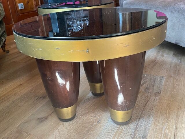 Tripod living room table