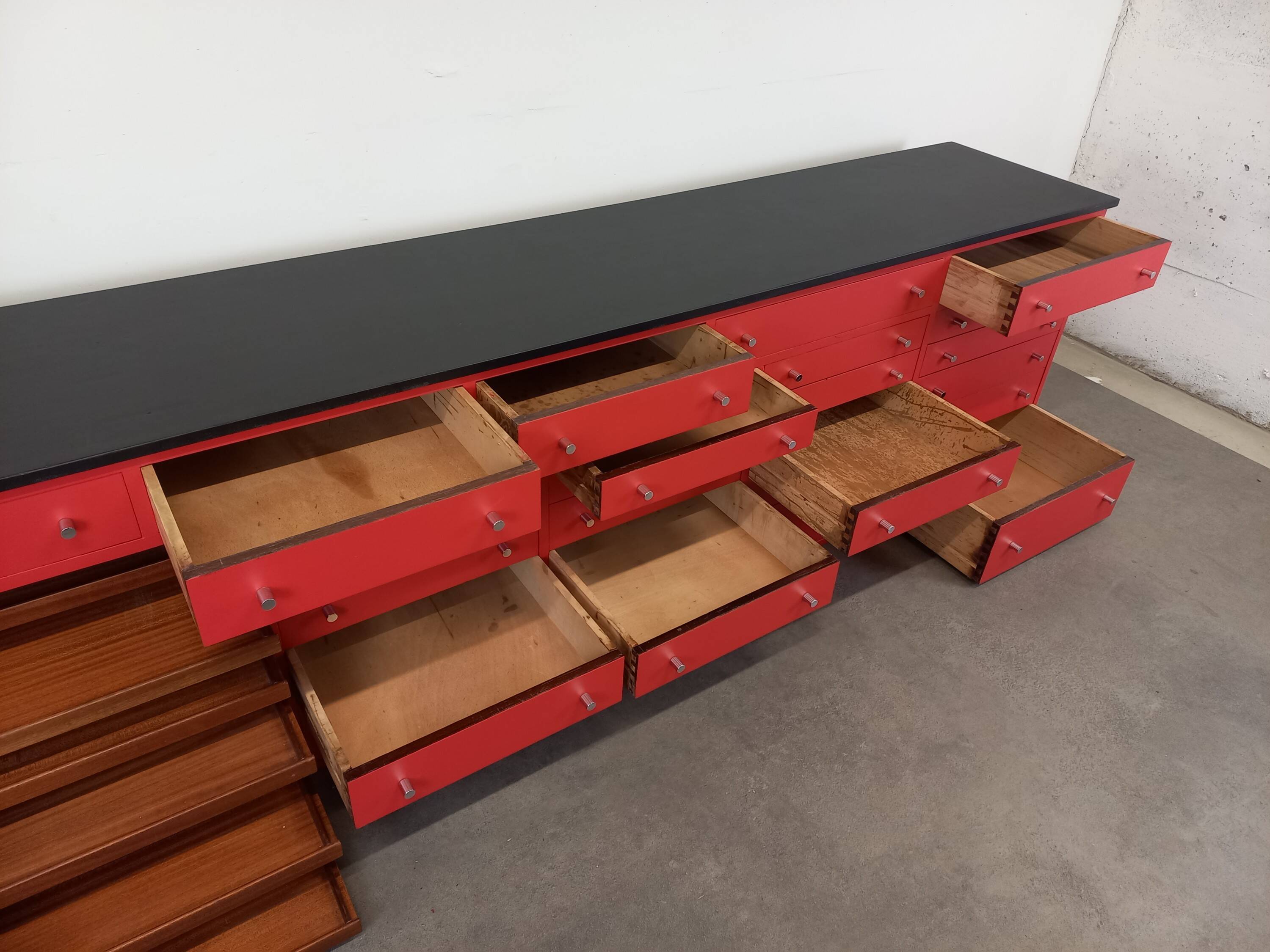 Optician's drawer unit