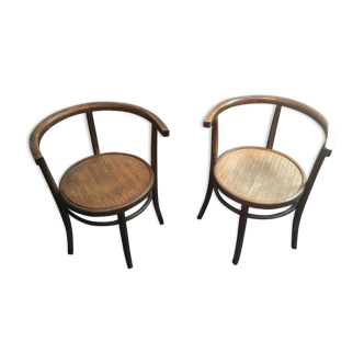 Paire de fauteuils Thonet, modèle 8, 1904