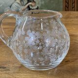 Baccarat crystal pitcher
