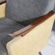 Ensemble de fauteuils français des années 1950-1960, chaises longues vintage