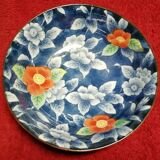 Ancien bol coupelle chinois porcelaine signé fleurs
