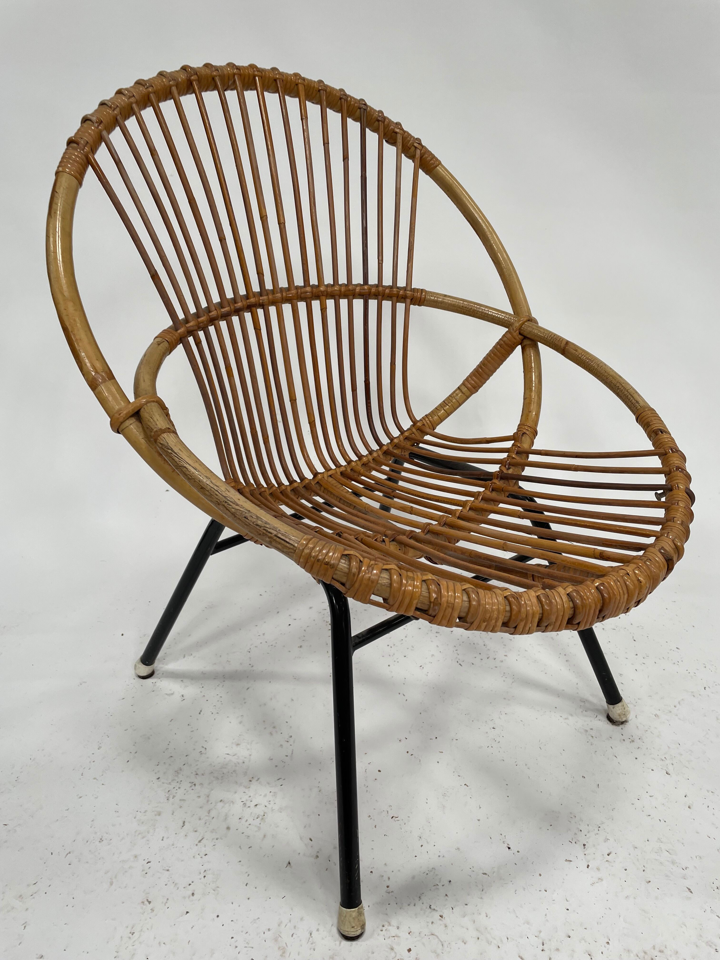 Chaise par Dirk van Sliedregt Rohe Noordwolde 1960 aux Pays-Bas