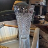Vintage thick glass vase
