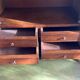 Empire style secretary with columns