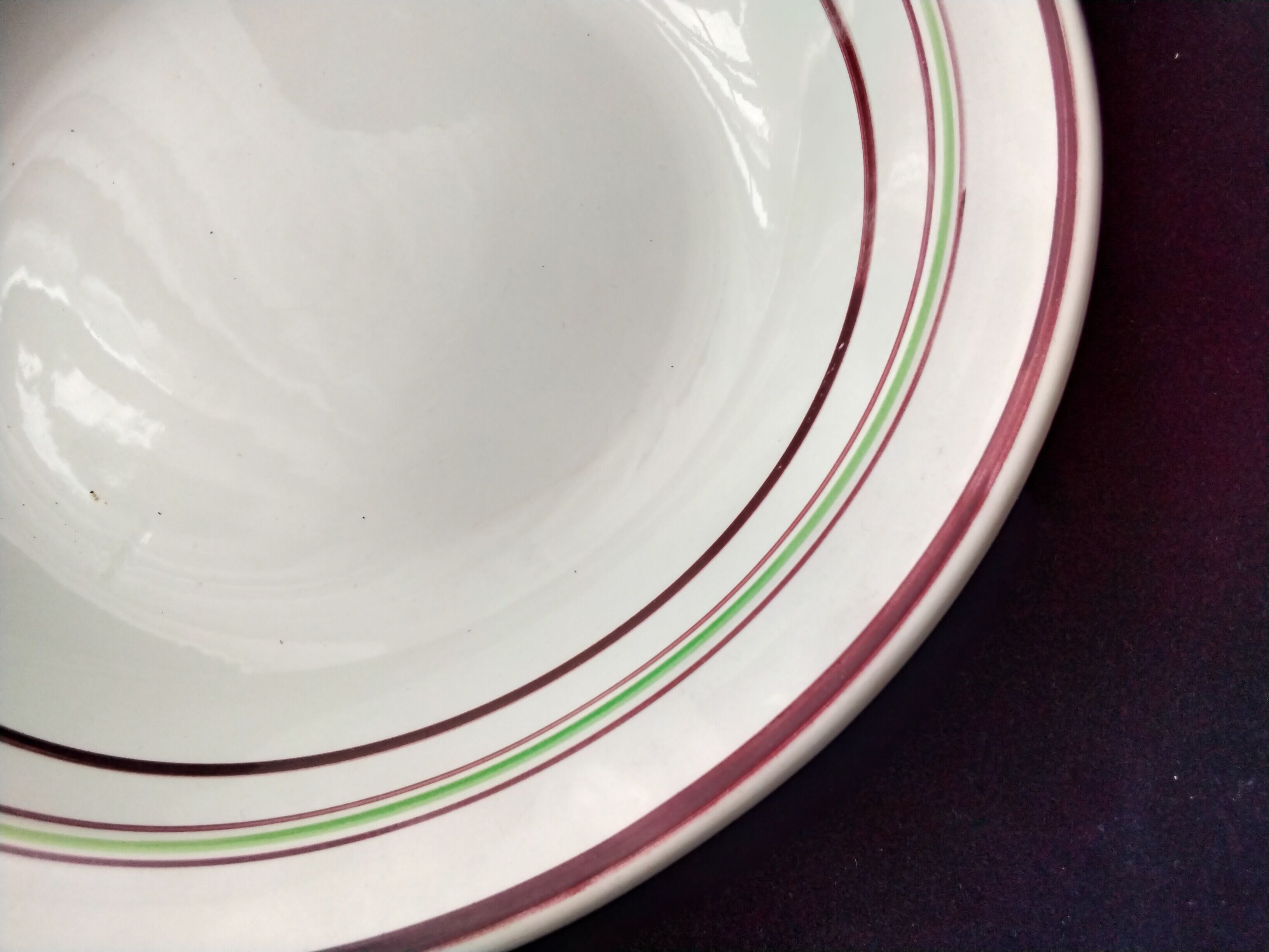 Hollow dish Digoin Sarreguemines Enghien model