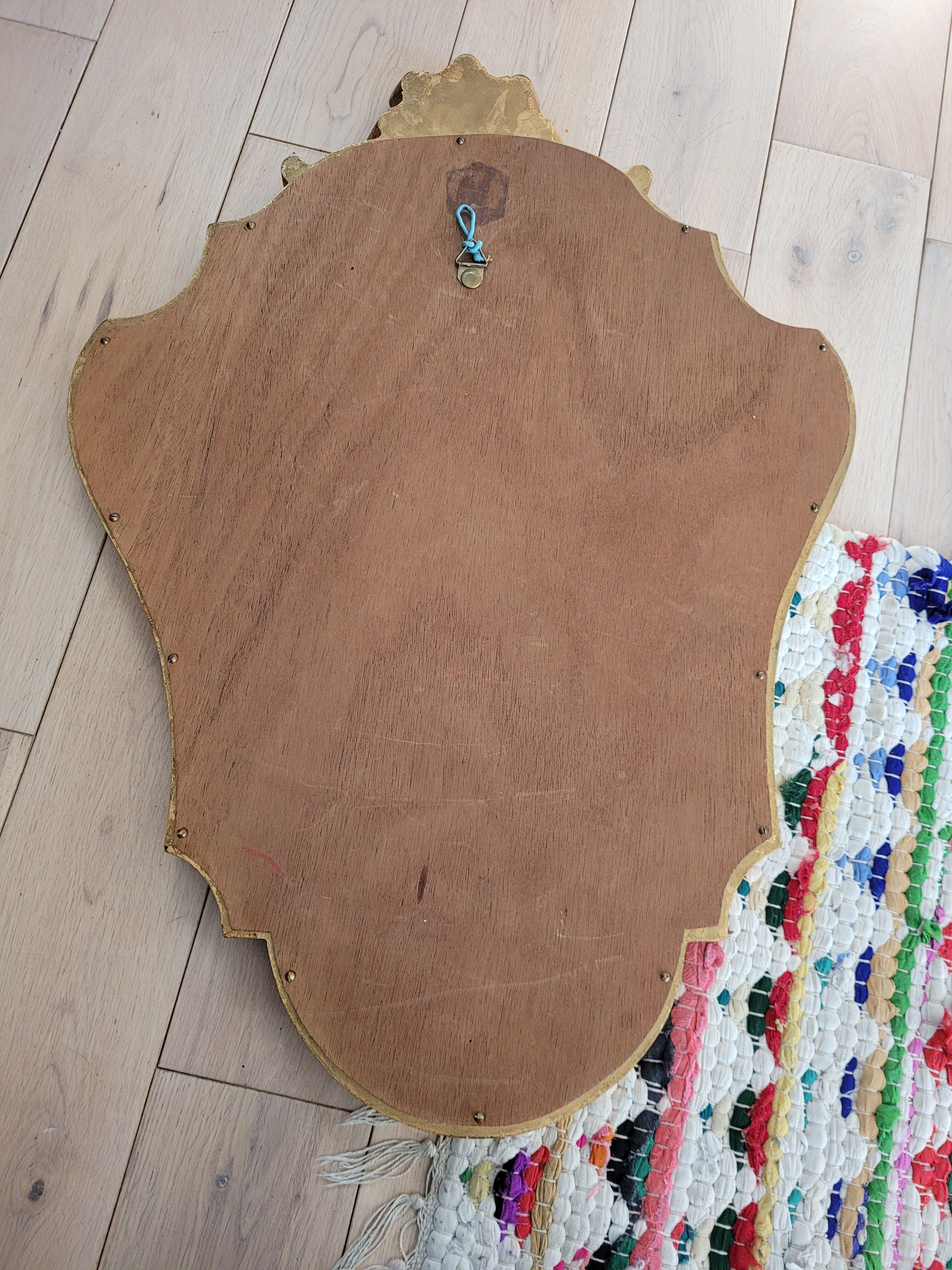 Wooden mirror shell 48x68cm