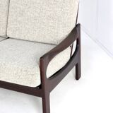 3 person sofa vintage mid century - Nieuwegein