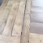 Solid oak farmhouse table with extensions (190-280cm) 1950