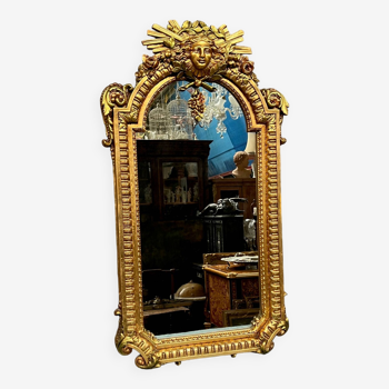 Miroir design de style Louis XIV par Vincenzo Fancelli pour Franklin Mint