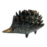 Vintage 1950s hedgehog ashtrays by Walter Bosse for Hertha Baller