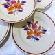5 assiettes plates