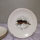 6 assiettes plates Gien Marly "animaux des forêts"