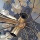 Lustre florale vintage 1960