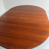 Table de repas a rallonge en teck design scandinave  Niels Otto Moller