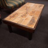 Table basse Raymonde Leduc modèle "Herbier"