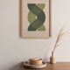 Abstract painting - illustration B 206 - 30x40 painting signed Eawy
