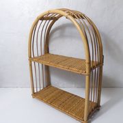 rattan shelf