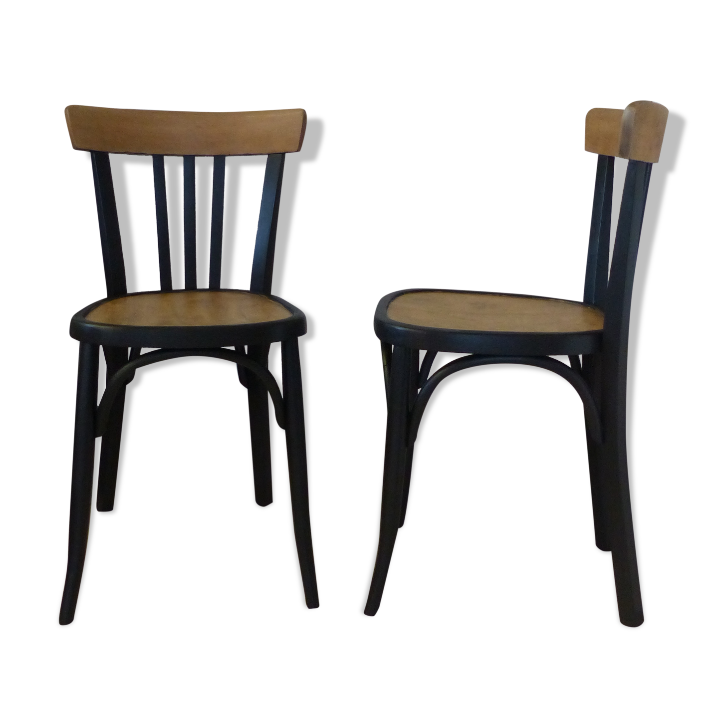 2 bistro chairs