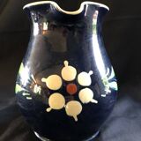 Traditional Alsatian ceramic pitcher