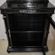 Ceremonial showcase in blackened pearwood, Napoleon III period - 1850