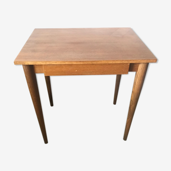 Bureau ancien pieds ronds style scandinave