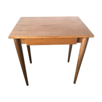 Old desk round feet Scandinavian style