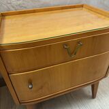 Pair of 1950 bedside tables