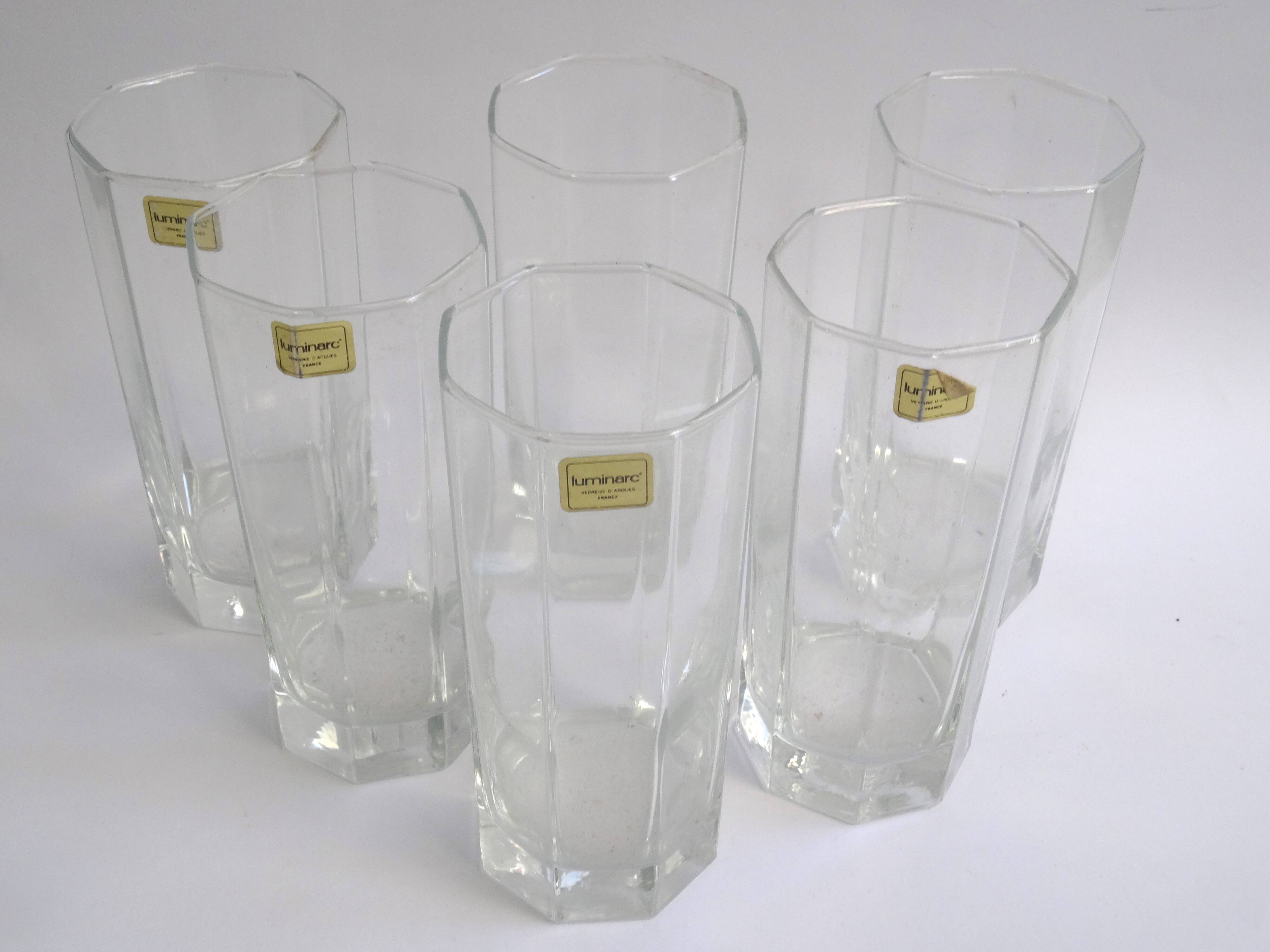 6 glasses water Luminarc Octime