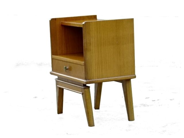 Paire de tables de chevet vintage 1950
